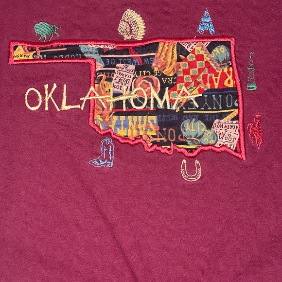 Vintage Embroidered Oklahoma Destination Shirt
On a ‘93 Marina Tag - Picture 5 of 6